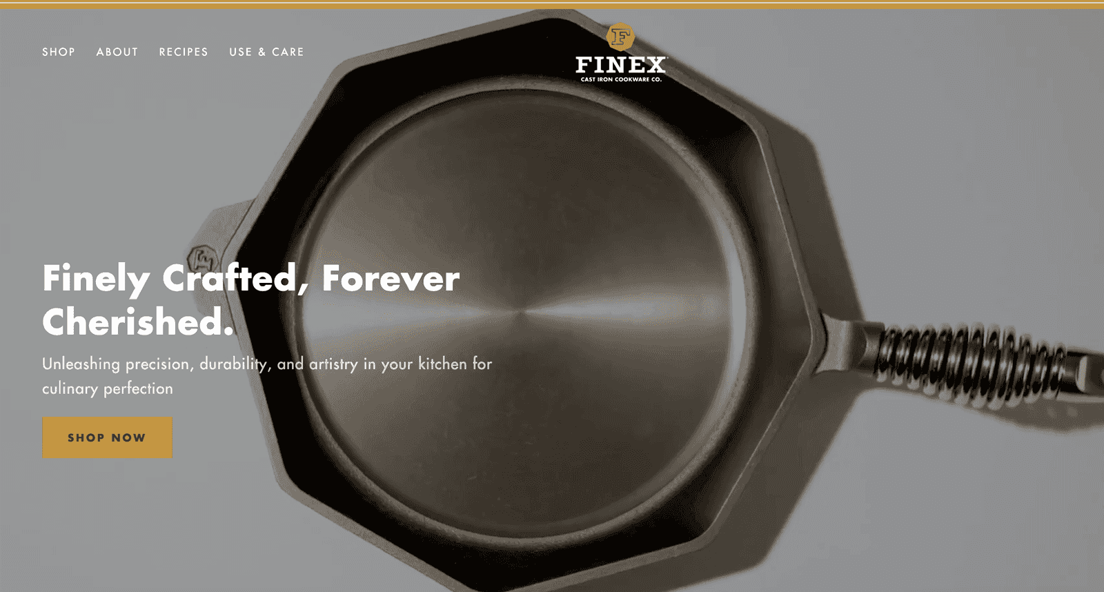BubbleUp Unveils New Website and Dynamic Marketing Campaign for FINEX Cast Iron Cookware Co.